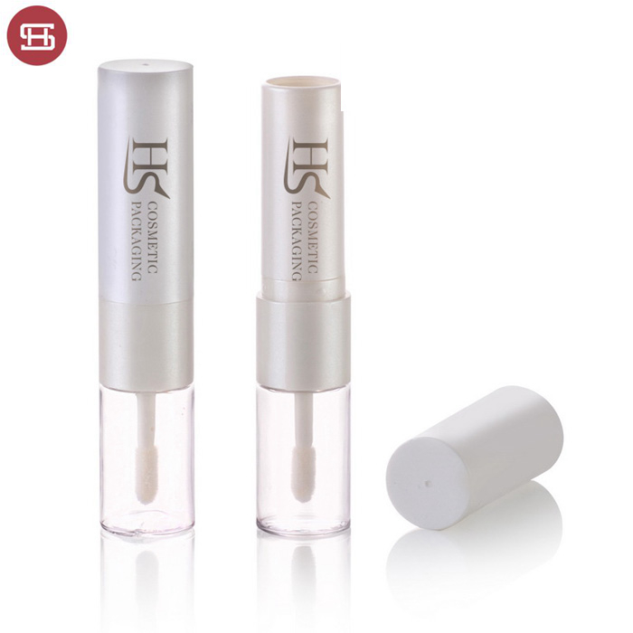 Factory wholesale Makeup Empty Lipgloss Packaging Tube -
 wholesale cosmetic packaging double empty lipstick lipgloss 2 in 1 – Huasheng