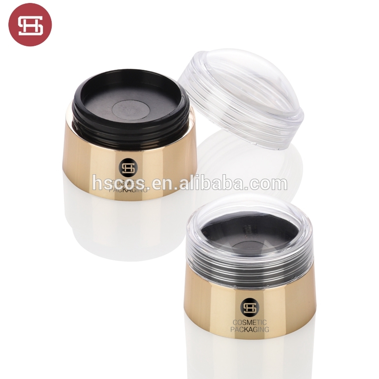 OEM  design empty round 20g plastic cosmetics jars