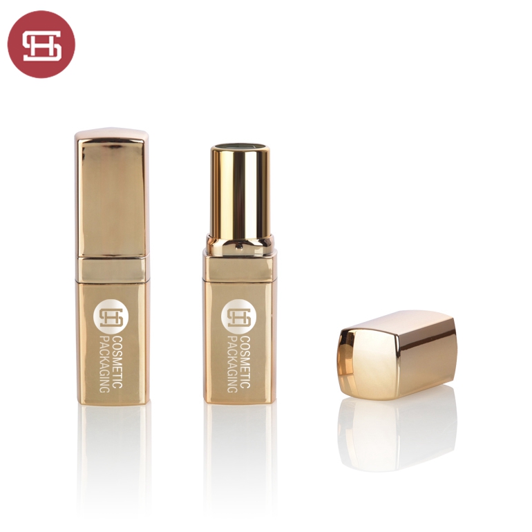 China wholesale Lipstick Packaging -
 Wholesale empty plastic gold lipstick packaging cosmetic – Huasheng