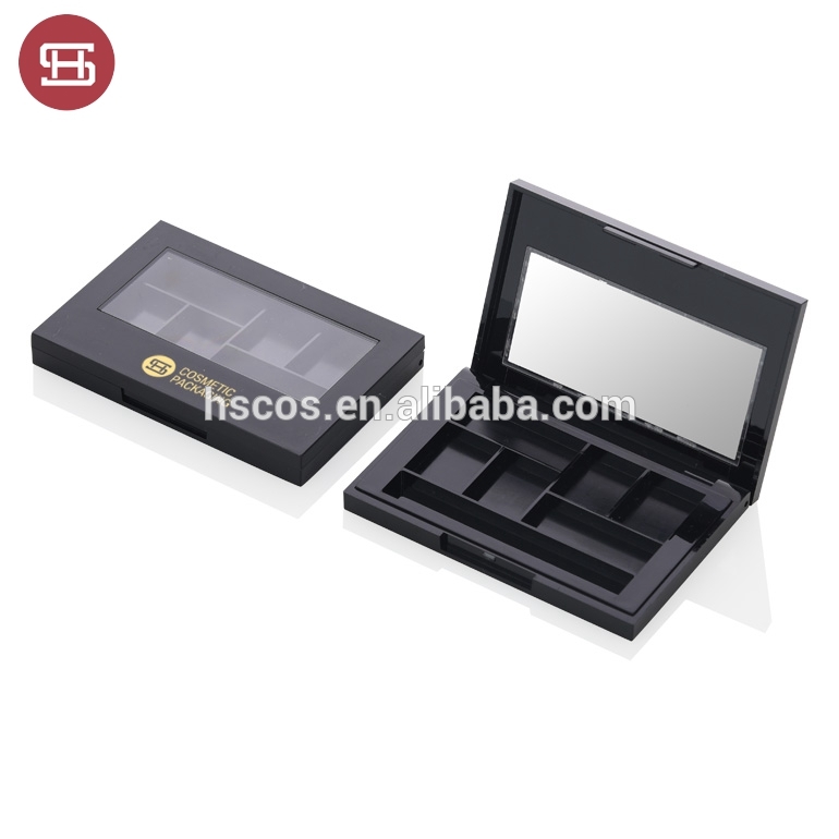 One of Hottest for Eyeshadow Case In Plastic -
 OEM unique empty 6 color rectangle eyeshadow packaging with window – Huasheng