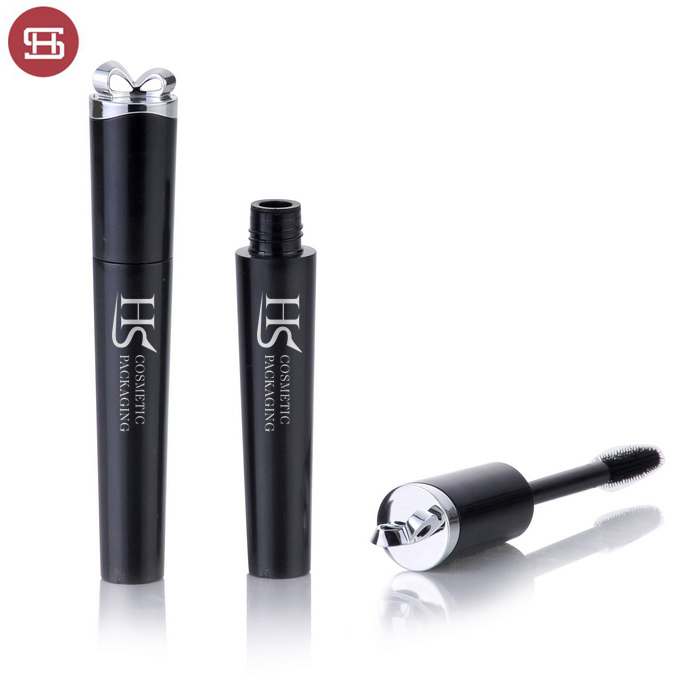 Super Lowest Price Mascara Soft Tube - Cute cap with bowknot ABS empty  5ml Packaging Mascara Tube – Huasheng