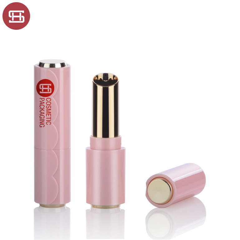 New products custom unique slim cute pink empty lipstick tube container