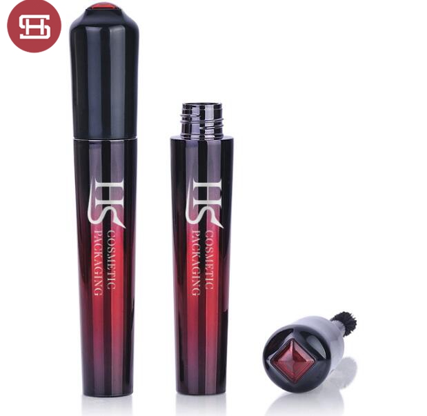 OEM manufacturer Double Mascara Tube - Distinctive design gradient red lash makeup cosmetic eyelash 3D 4D fiber plastic custom empty mascara tube – Huasheng