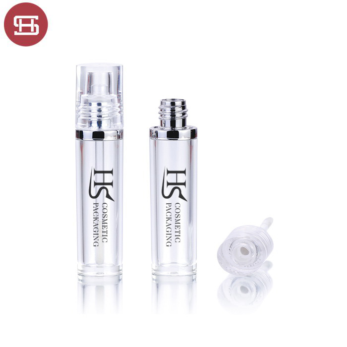 Fixed Competitive Price Eco Friendly Clear Lip Balm Tubes -
 Hot sale new products makeup clear custom OEM transparent plastic cosmetic empty lipgloss tube container packaging – Huasheng