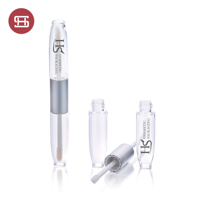 Quality Inspection for Round Lip Gloss Containers -
 Double end empty lip gloss tubes – Huasheng