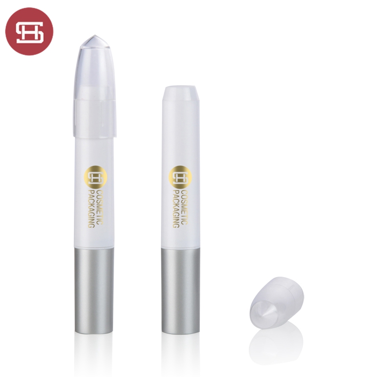 Manufacturer for Silm Empty Lipstick Tube -
 Wholesale pen shape white plastic lipstick packaging tube – Huasheng