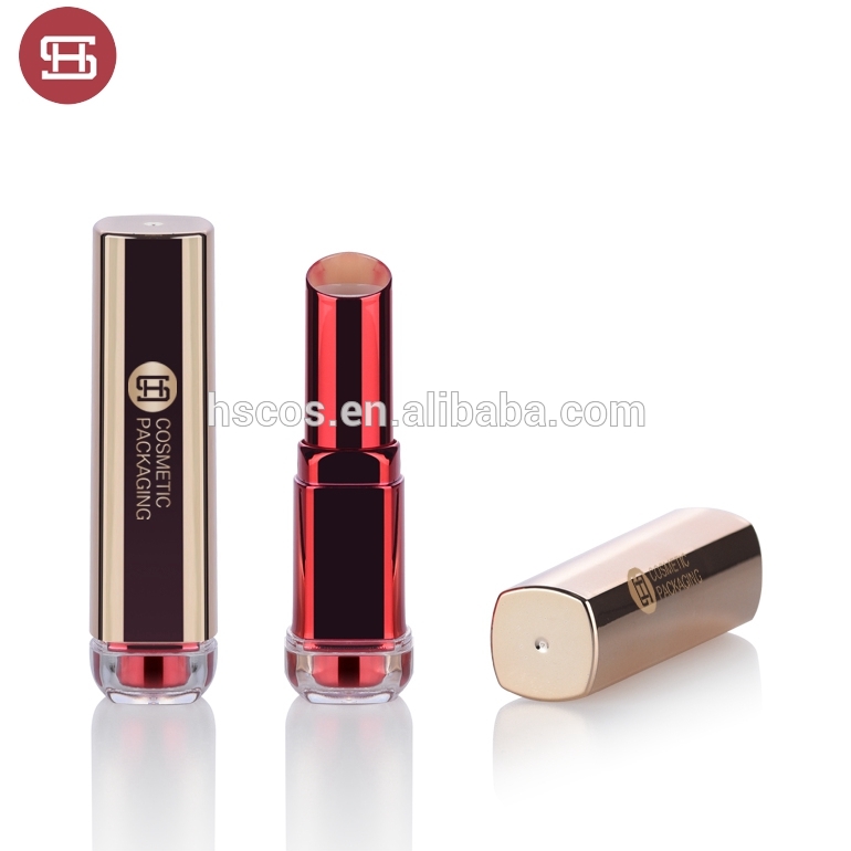 Professional Design Empty Plastic Lipstick Container -
 Hot sale products  custom gold black silm square unique empty lipstick tube – Huasheng