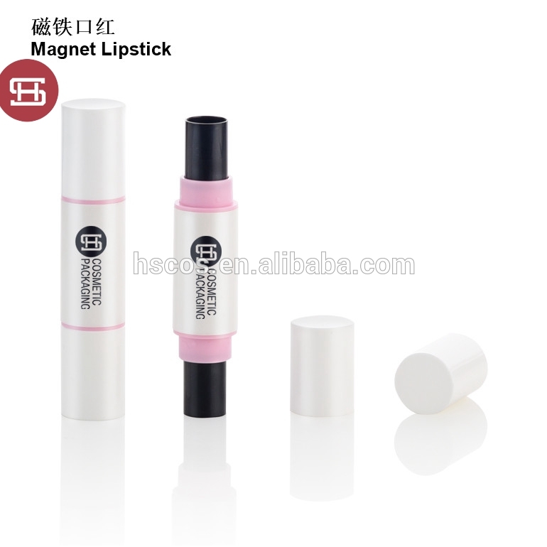 Wholesale empty double side magnetic lipstick tube