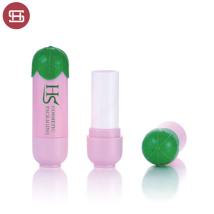 Groothandel goedkoop oulike plastiese leë Chapstick lipbeskermer buis houers verpakking