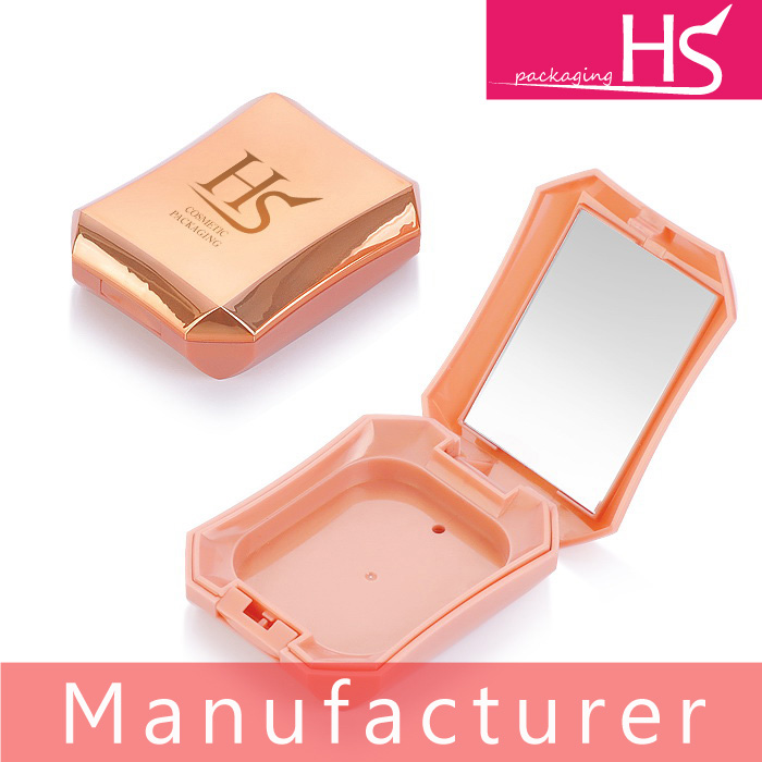 Factory Cheap Hot Pressed Powder Compact Case -
 square empty compact powder case – Huasheng