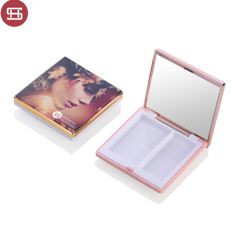 2019 Good Quality Heart Shaped Empty Makeup Compact Powder Case -
 OEM high end 3D printing  plastic custom empty compact powder case container box with mirror – Huasheng
