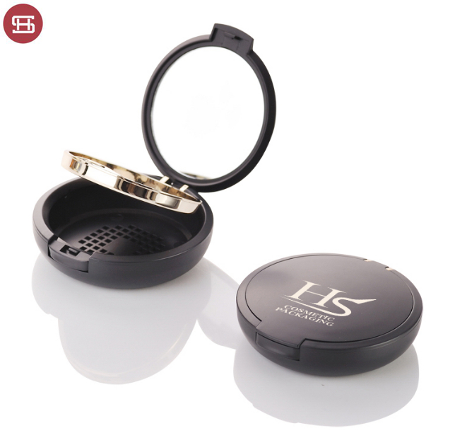 2019 Good Quality Heart Shaped Empty Makeup Compact Powder Case -
 Fashional design empty 58mm pan size compact powder case with mirror – Huasheng