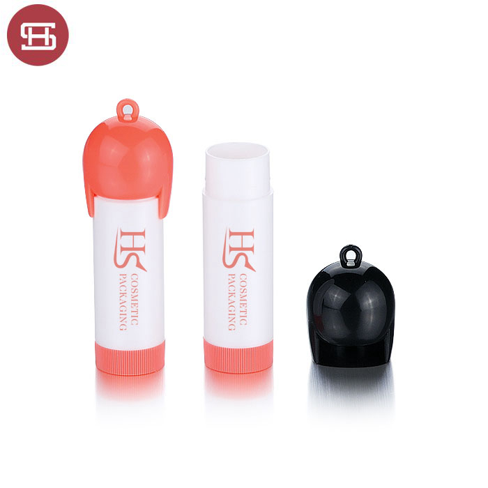 OEM hot sale cheap wholesale makeup  lip care clear slim cute custom empty lip balm tube container packaging