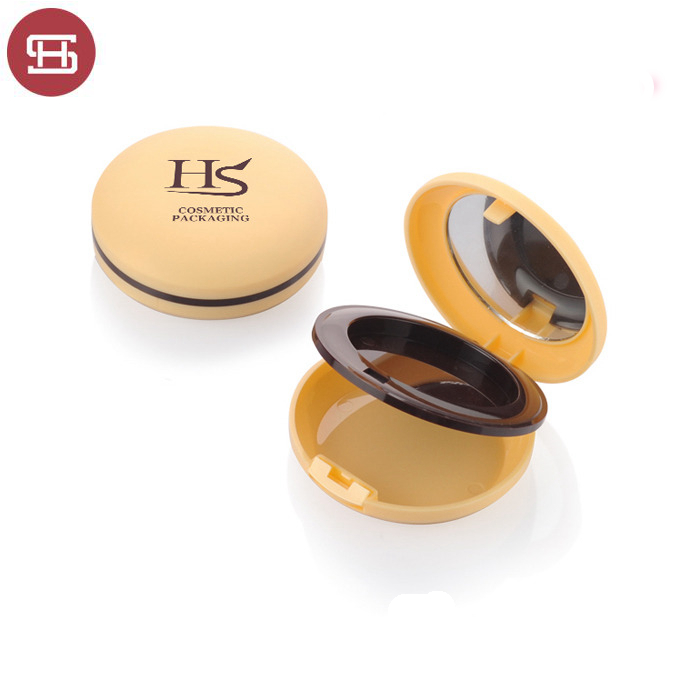 Good Quality Compact Powder Case -
 Wholesale hot sale makeup cosmetic pressed empty plastic round powder compact cases container packaging with mirror – Huasheng