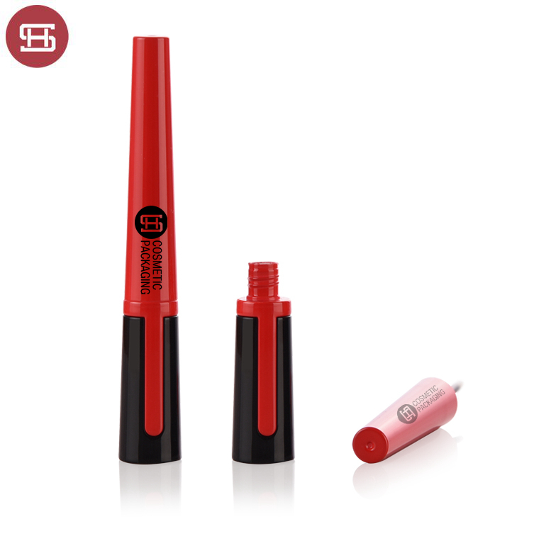 Bottom price Pink Eyeliner Tube -
 New products custom red slim empty plastic liquid eyeliner tube container packaging – Huasheng