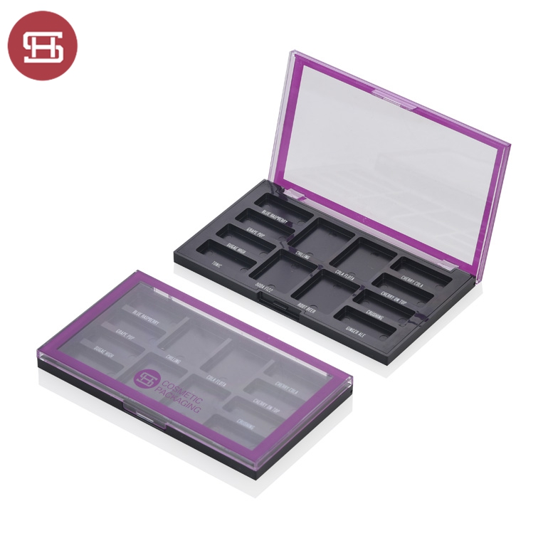 Manufacturer for Diy Empty Eyeshadow Palette -
 Hot sale multifunction makeup color empty cosmetic container eyeshadow case – Huasheng