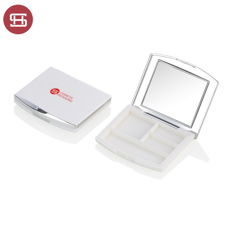 Chinese Professional Empty Compact Powder Case -
 New products custom empty makeup round pressed compact powder case with mirror – Huasheng