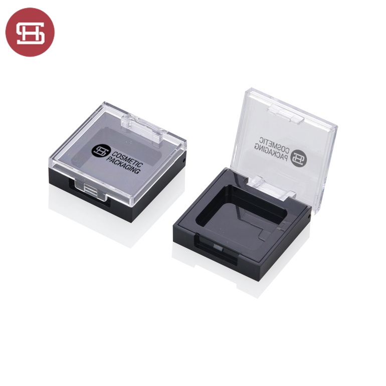 Top Quality Eyeshadow Palette Packaging -
 OEM empty plastic square single eyeshadow case – Huasheng