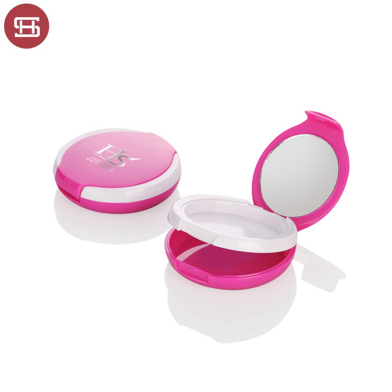 58mm pan size compact powder case with mirror