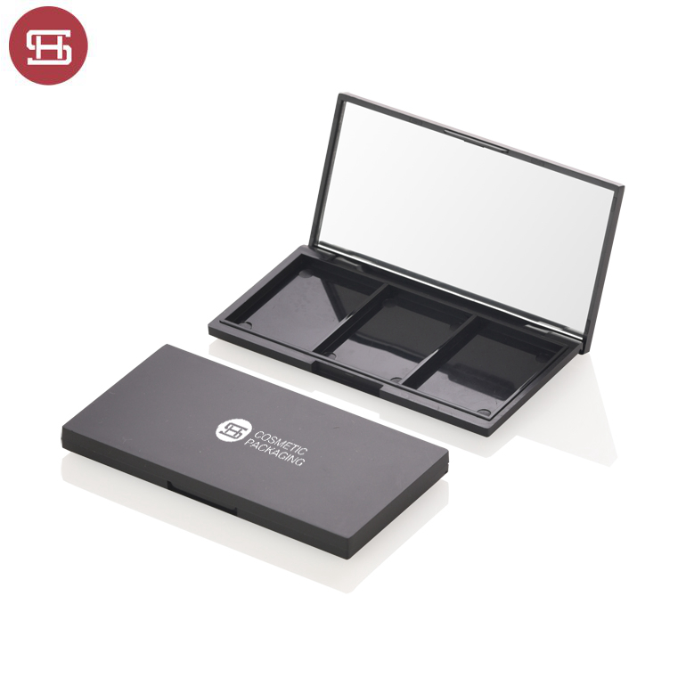 Best quality Vegan Eyeshadow -
 New products hot sale makeup cosmetic  black clear empty custom private label eyeshadow case packaging palette – Huasheng