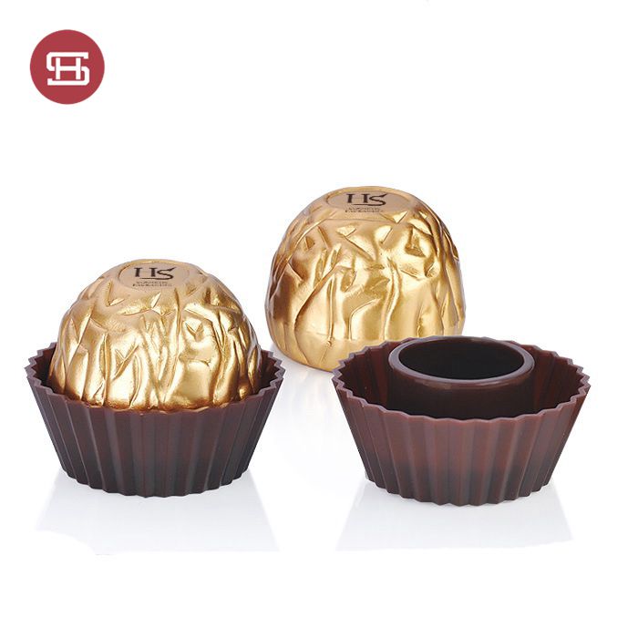 Manufacturer of Custom Lipstick Container - Chocolate shape lipstick plastic container – Huasheng