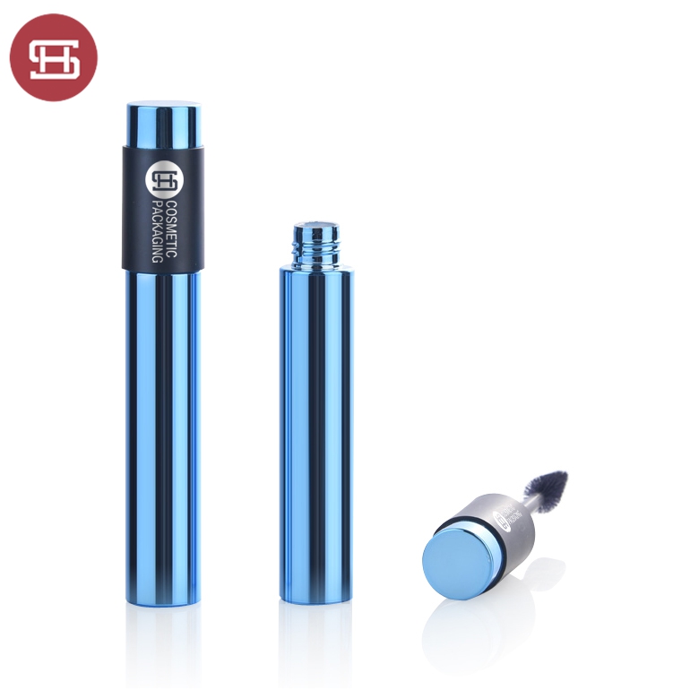 Bottom price 3d Fiber Mascara -
 Wholesale OEM makeup cosmetic black blue empty plastic custom private label mascara tube container packaging – Huasheng
